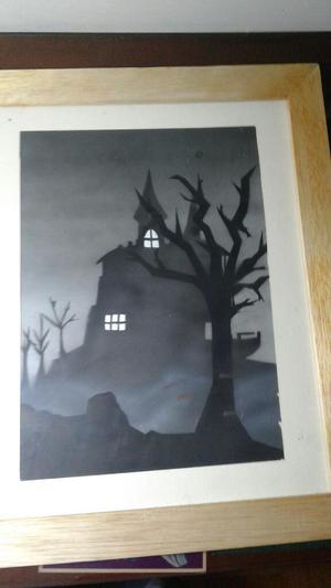 Ilustracion Casa en La Niebla