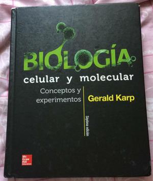 Libro Biologia Celular Y Molecular Karp