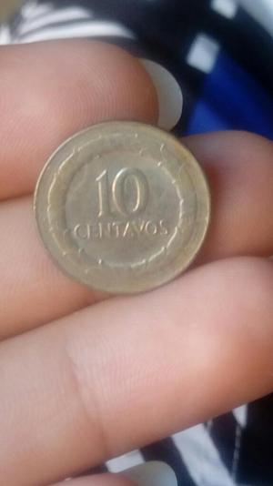 Moneda 10 Centavos Coleccionable