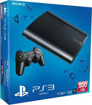 Ps3 Play 3 Super Slim 500 Gb Nueva+fifa Juegos Garantia