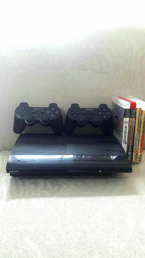 Ps3 Slim 500 Gb Como Nueva