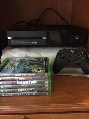 Se vende Consola XBOX ONE 6 Juegos