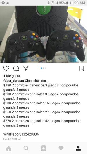 Xbox Clasicos con Garantia de 