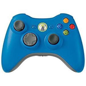 Azul Mando Inalámbrico Xbox 360