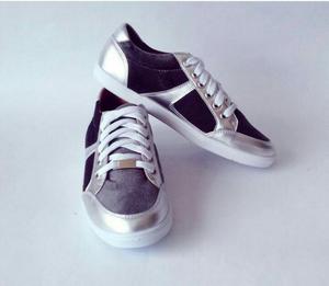 Tenis Plata Scarla Shoes