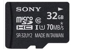 Memoria Micro Sd Sony 32gb Adaptador.