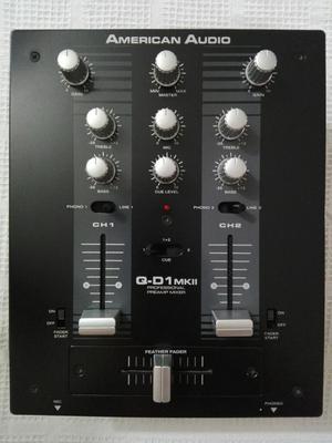 Mezclador O Mixer American Audio Qd1 Mk2