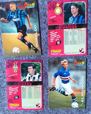 Colección Cartas Panini Futbol italia  Juventus Real