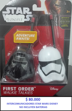 Intercomunicador Star Wars Disney Original.