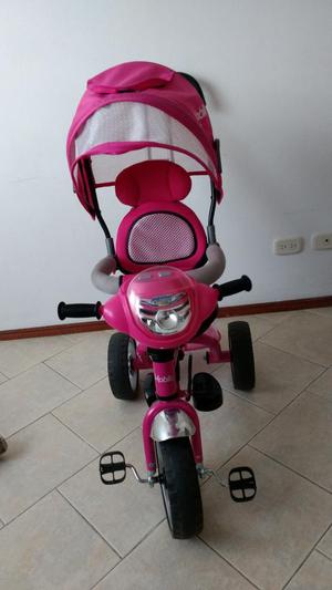 Triciclo Paseador para Bebe Niña