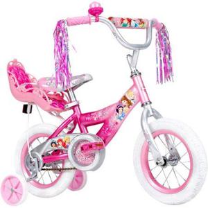 Bicicleta para niña 12 Princesas de Disney con silla para