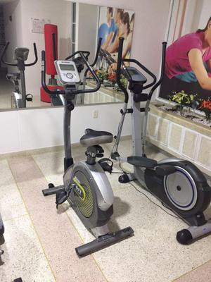 Vendo elipticas, Gimnasio