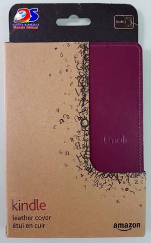 Funda Amazon Kindle Leather Cover Purple