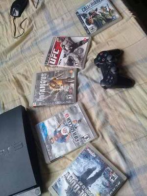 Playstation  Gb + 1 Control + 5 Juegos Fisicos