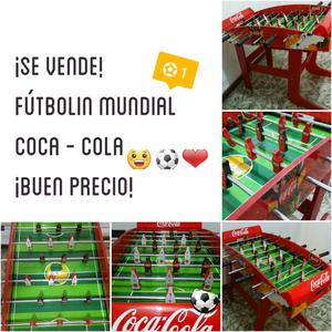 Se Vende Fútbolin Mundial  Cocacola