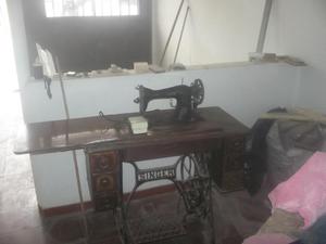 maquina de coser singer electrica con mueble trabaja