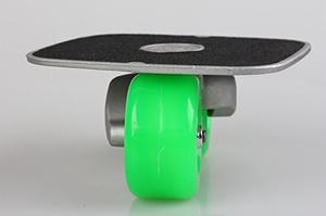 Green Portable Roller Road Drift Skates Plate !