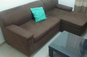 Mueble en L con Mesa de Centro