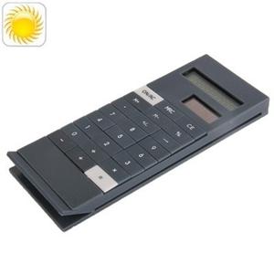 Calculadora Con Clip Panel Solar(gris)