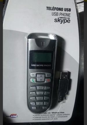 Telefono Usb Compatible Con Skype