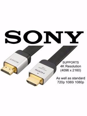 Cable Hdmi Sony Alta Velocidad 2 Mts 3d Hd 4k Ps3 Ps4 Xbox