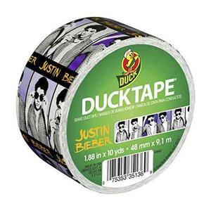 Duck Brand  Justin Bieber Imprimió La Cinta !