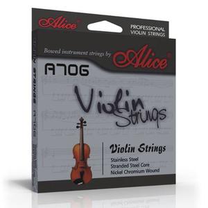 Encordado Alice A706 Para Violin En Aleaccion Nickel Cromo