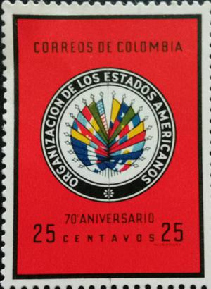 Estampilla Correos de Colombia