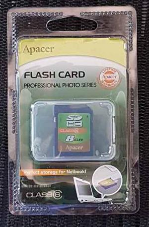 Flash Card 8gb Apacer Clase 6