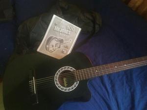 Guitarra Acustica con Libro