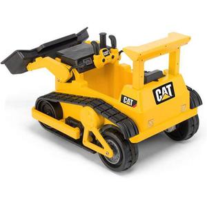 Kid Trax Cat Bulldozer 12 Voltios Baterías Bordo