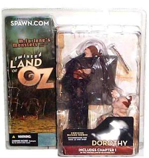 Mcfarlane Toys Twisted Tierra De Oz Dorothy Vestido Negro /
