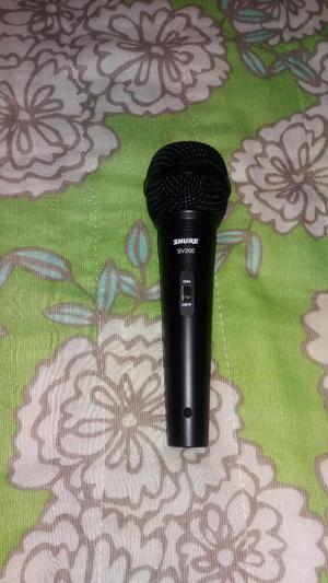 Microfono: Shure Sv200 Y Adactador