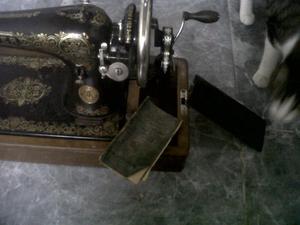 maquina de coser singer de manivela