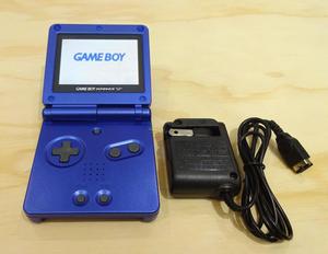 Game Boy Advance Sp 101 Cobalt Blue Cargador Juego