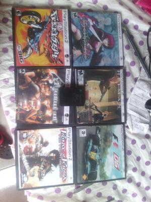 Vendo 6 Juegos de Ps2 Y Memoria Original