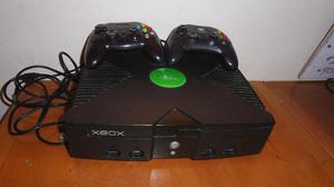 Xbox Clasica Con 2 Controles Con Varios Juego Clasicos