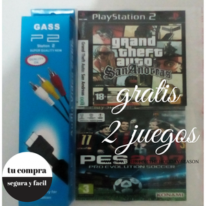 cable av audio video play 2 GRATIS 2 JUEGOS PARA JUGAR