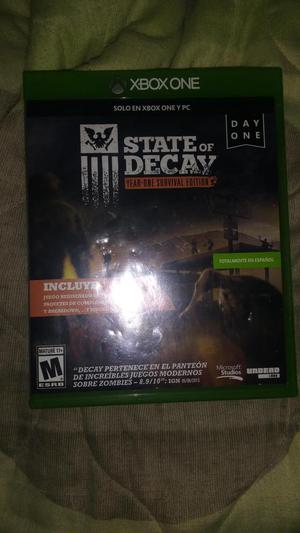 juego de xbox one state of decay