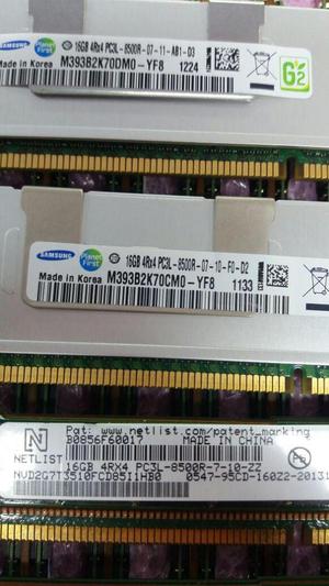 MEMORIA SERVIDOR DDR3 16gb PC3L
