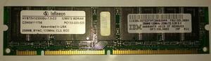 Memoria Ram 256MB PC IBM de 133MHz