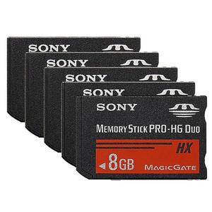 Memoria Stick Pro Duo Hx 8gb Sony