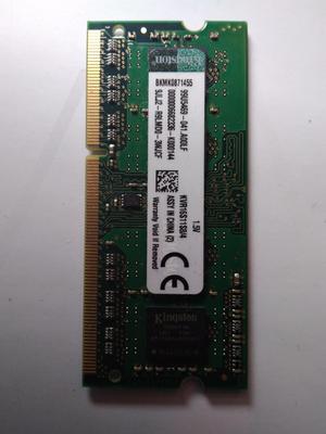 RAM DDR3 4GB KINGSTON PARA PORTATIL