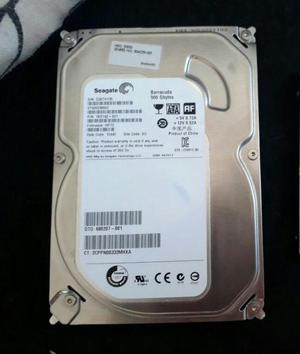 Disco Duro SATA 500 Gb para PC