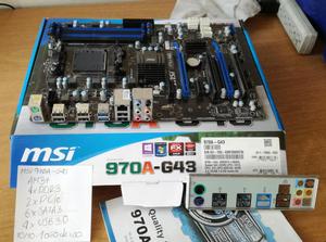 Placa base MSI 970AG43 AM3/AM3 DDR3 SATAIII USB 3.0