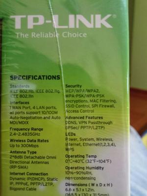 Router Tp-link Nuevo