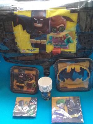 Kit basico fiesta Batman Lego