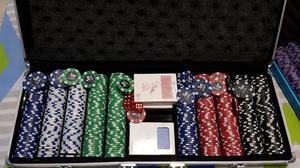 Juego de 500 Fichas de Poker
