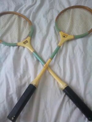 Raquetas Antiguas de Badminton