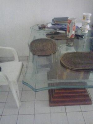 Vendo mesa de vidrio